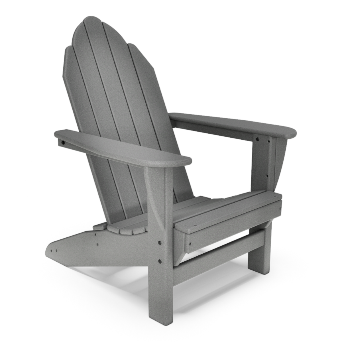 Traditional Adirondack Chair With Traditional Seat