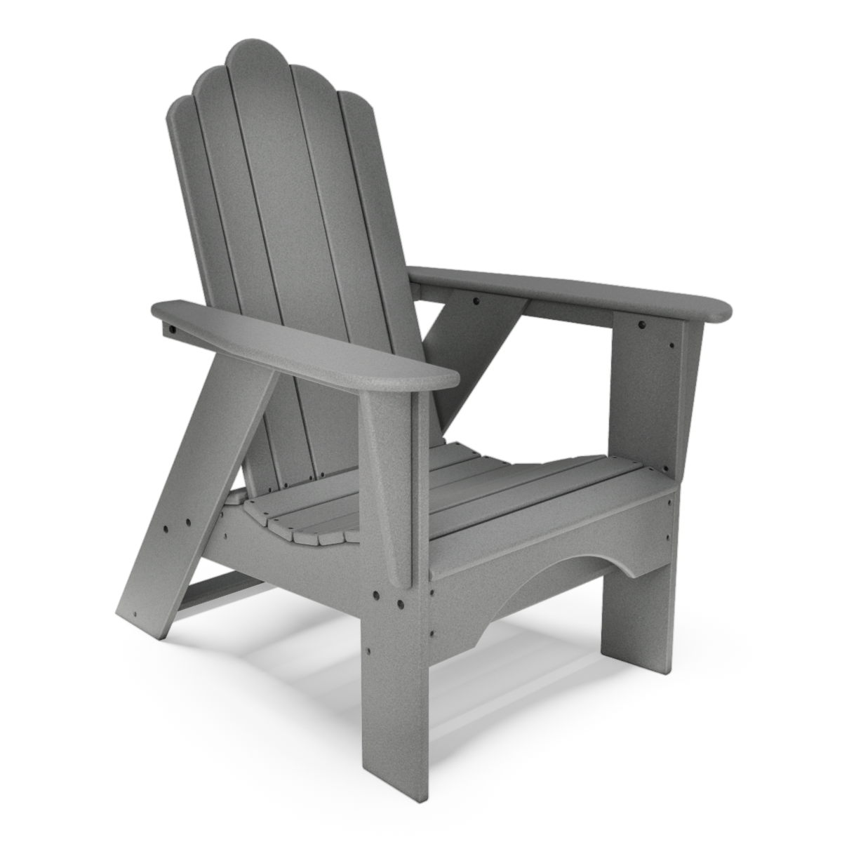 Backyard Adirondack Chair With Traditional Seat