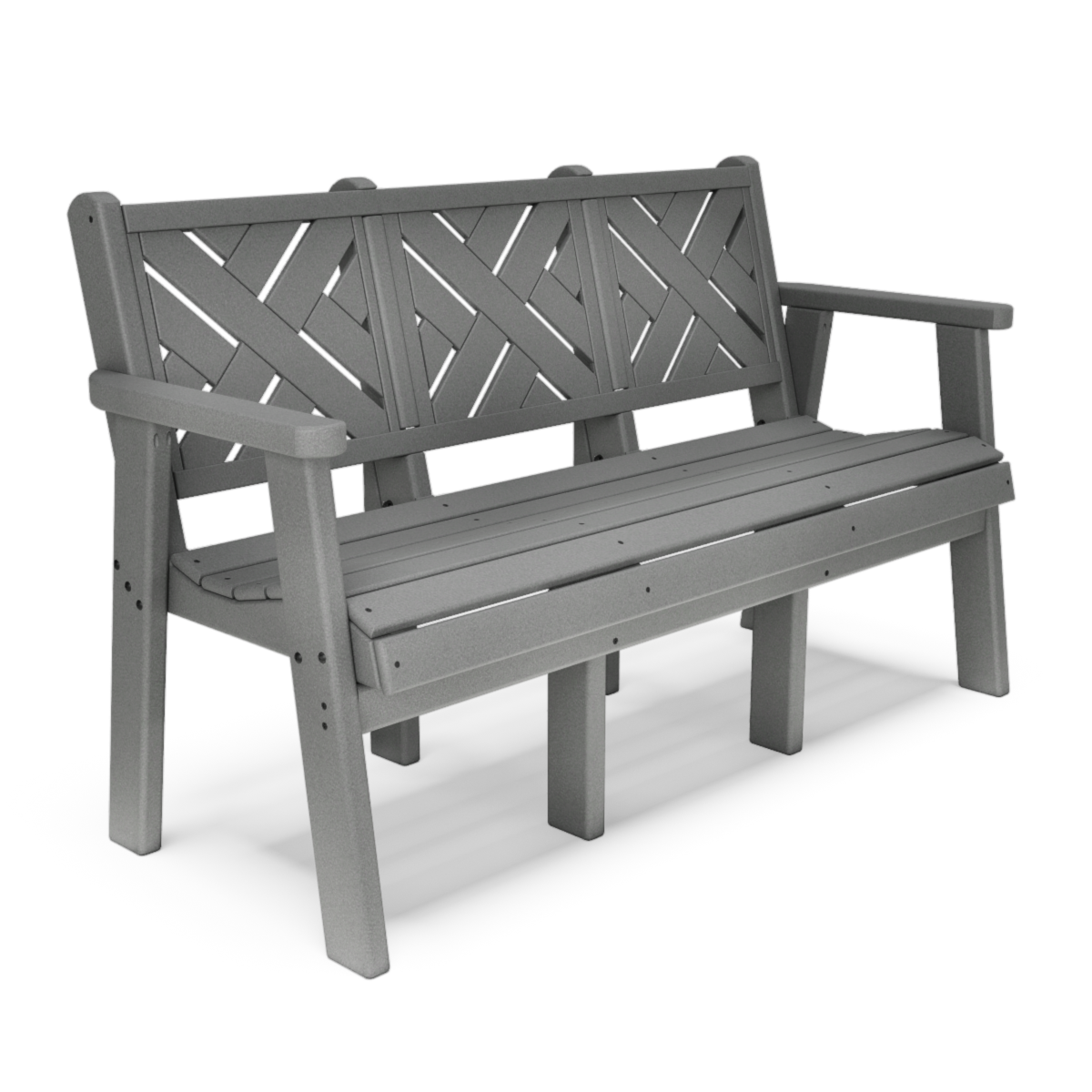 60" Chippendale Bench