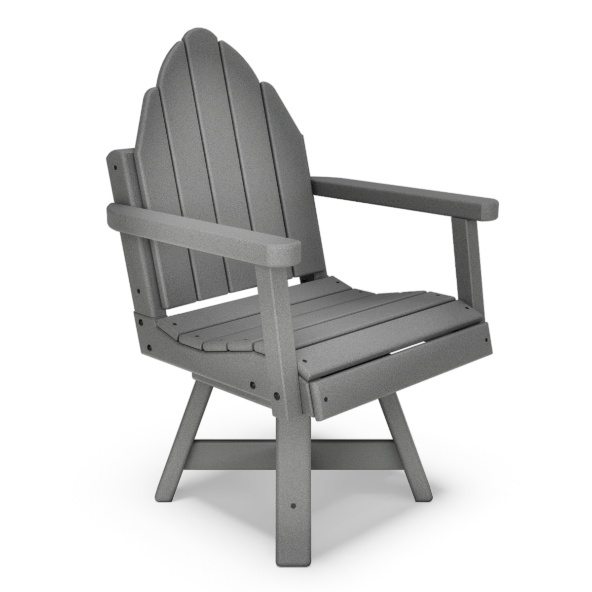 20" Adirondack Dining-Height Swivel Chair