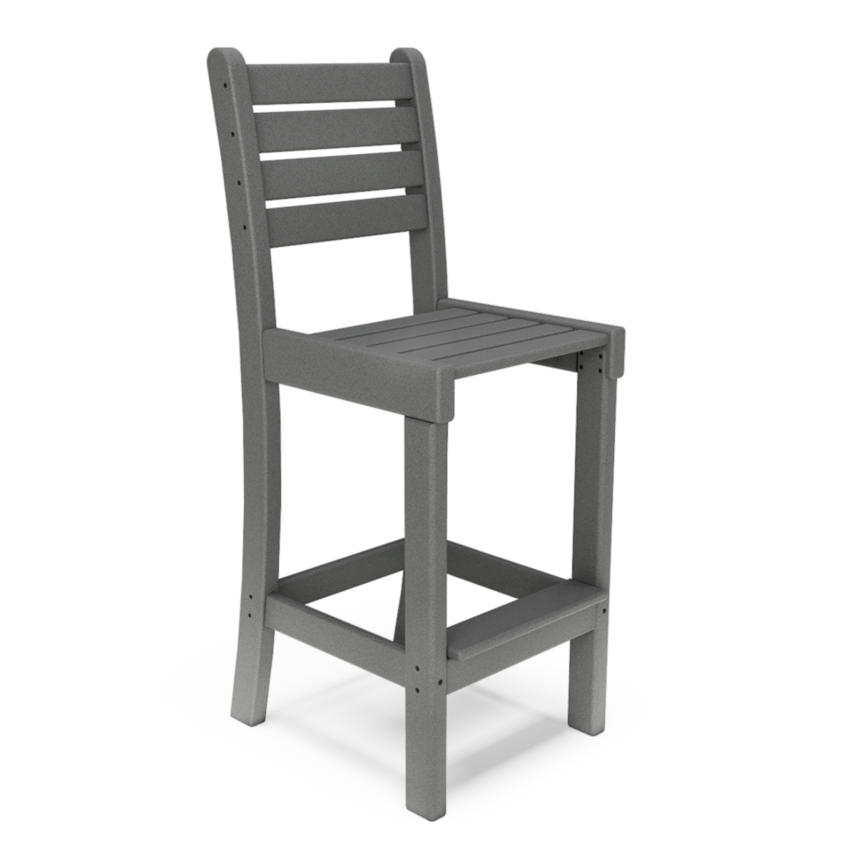 18" Villa Armless Bar-Height Chair