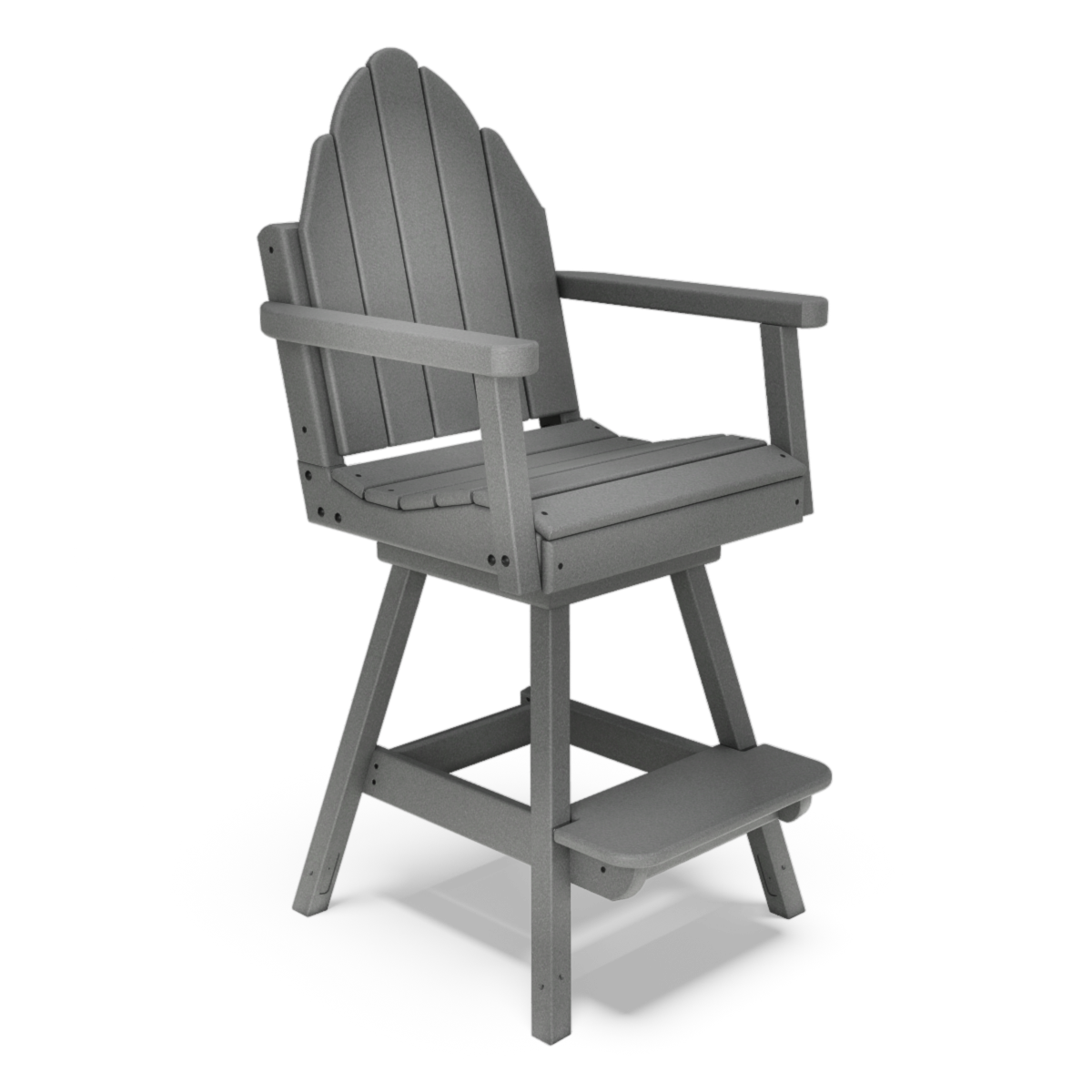 20" Adirondack Bar-Height Swivel-Flex Chair