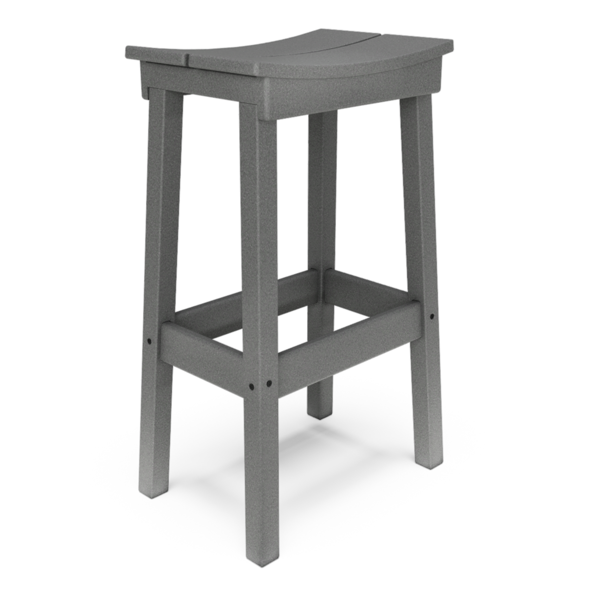 Bar-Height Saddle Stool