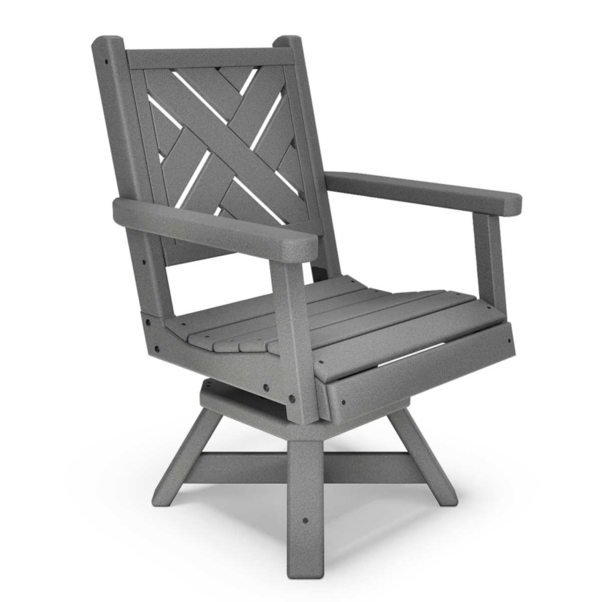 20" Chippendale Dining-Height Swivel-Flex Chair