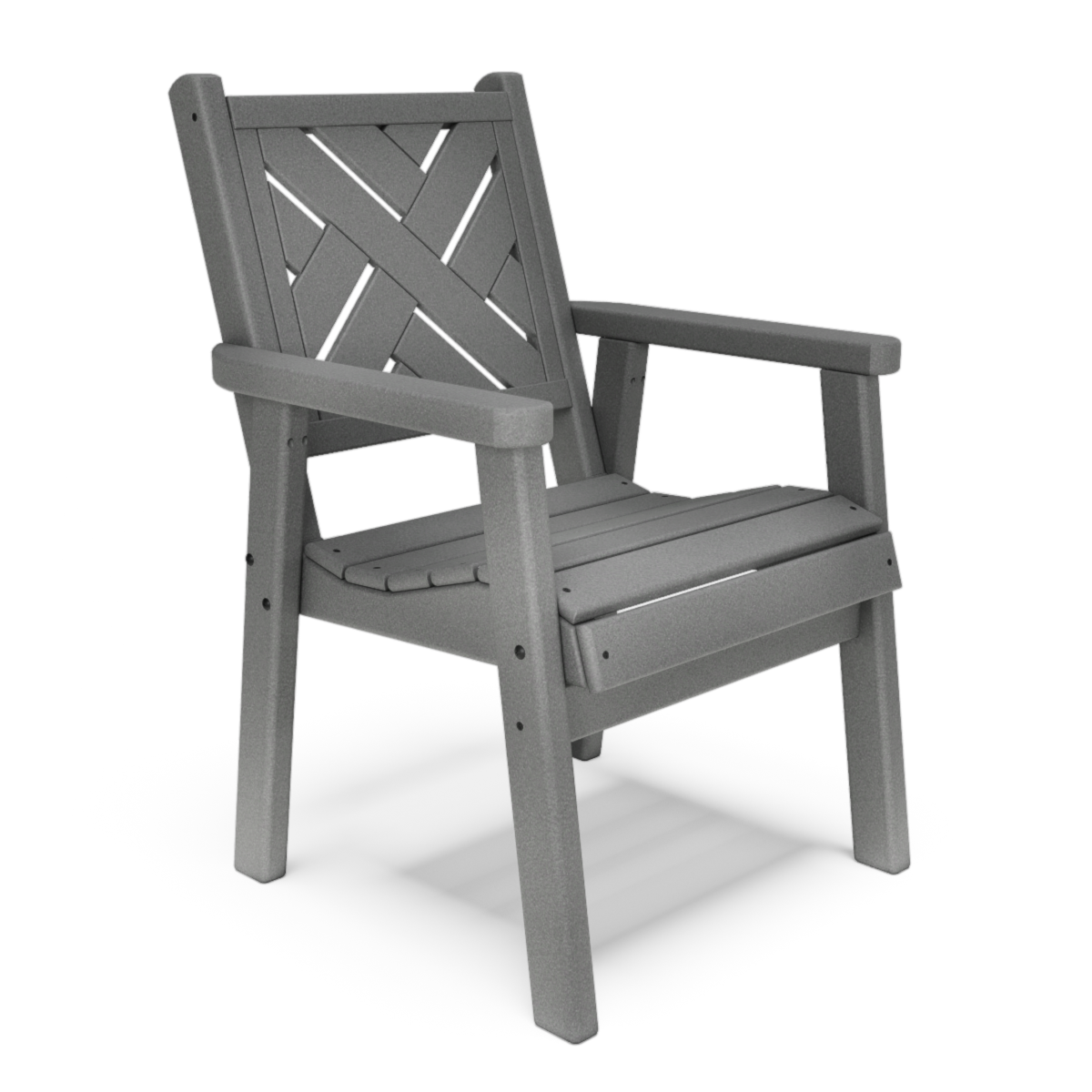 20" Chippendale Dining-Height Stationary Chair