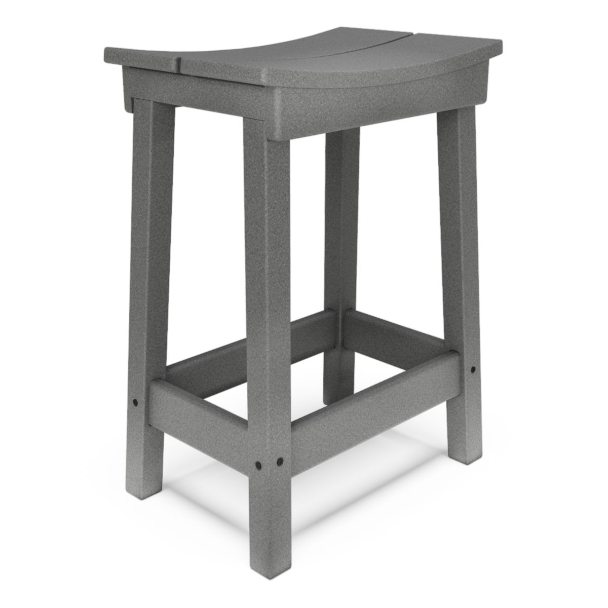 Counter-Height Saddle Stool