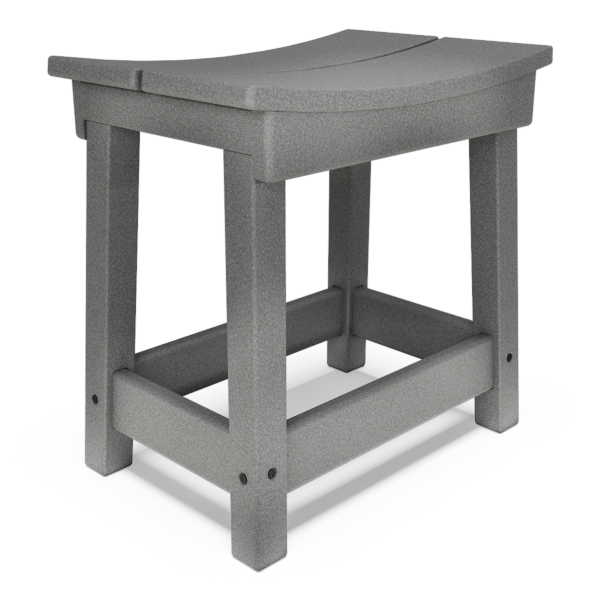 Dining-Height Saddle Stool