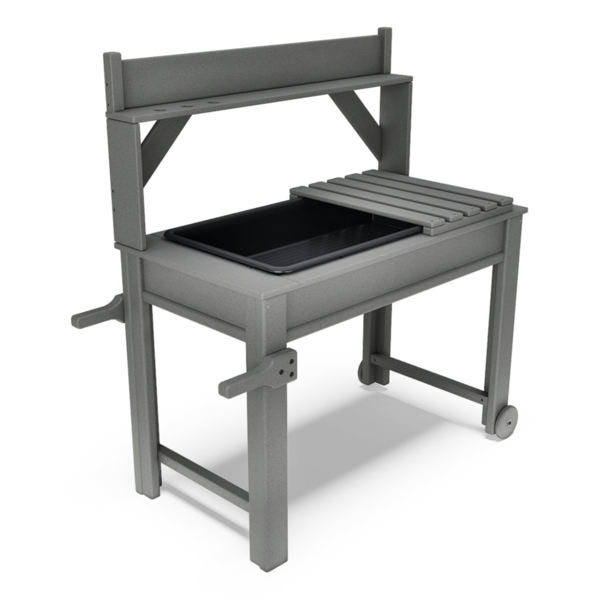Portable Potting Table With Shelf