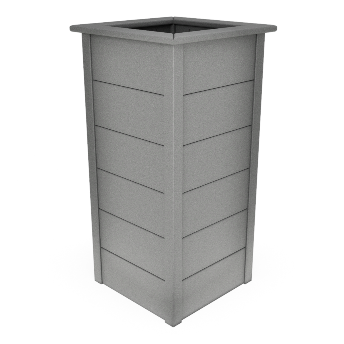 18" x 18" Square Latitude Planter