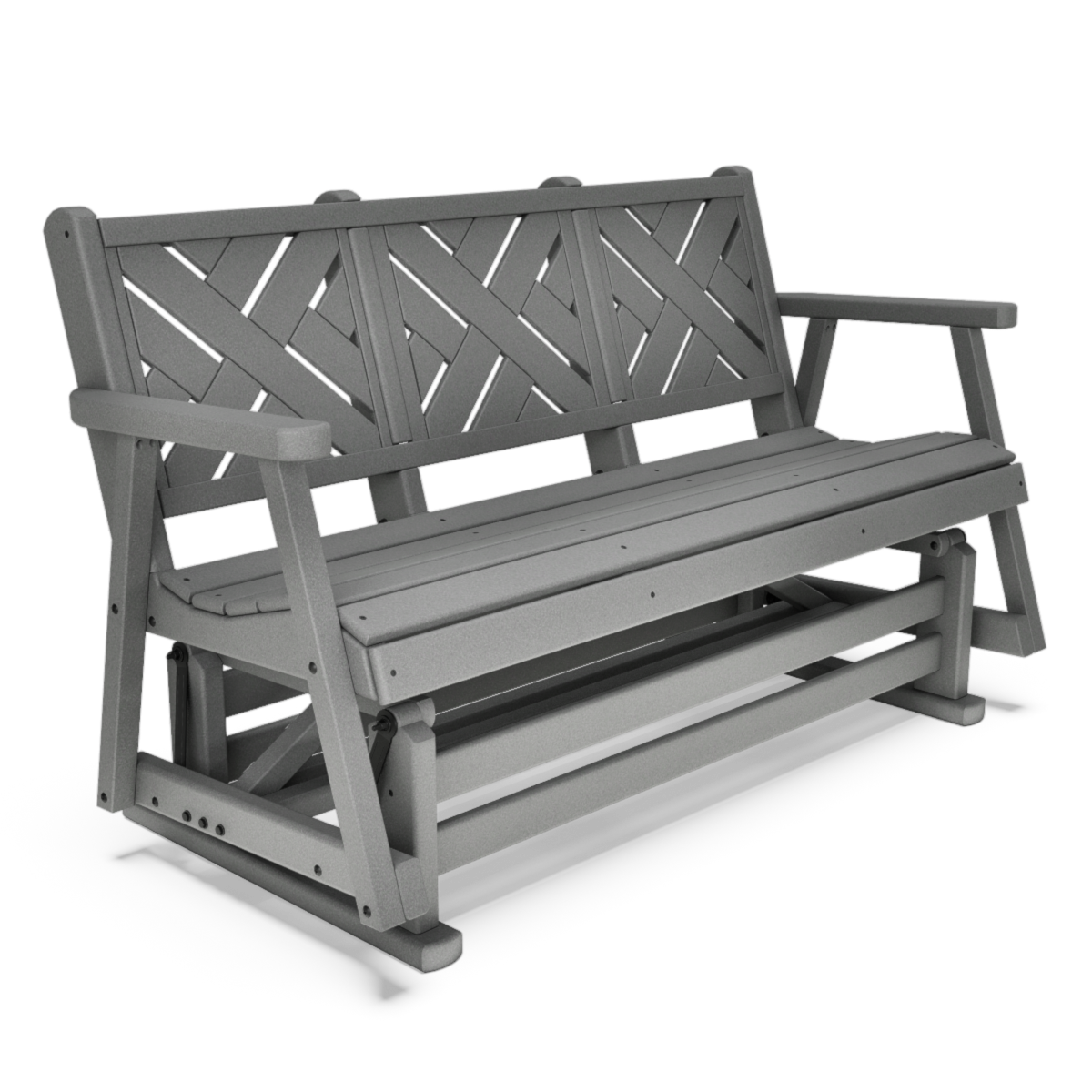 60" Chippendale Glider Bench