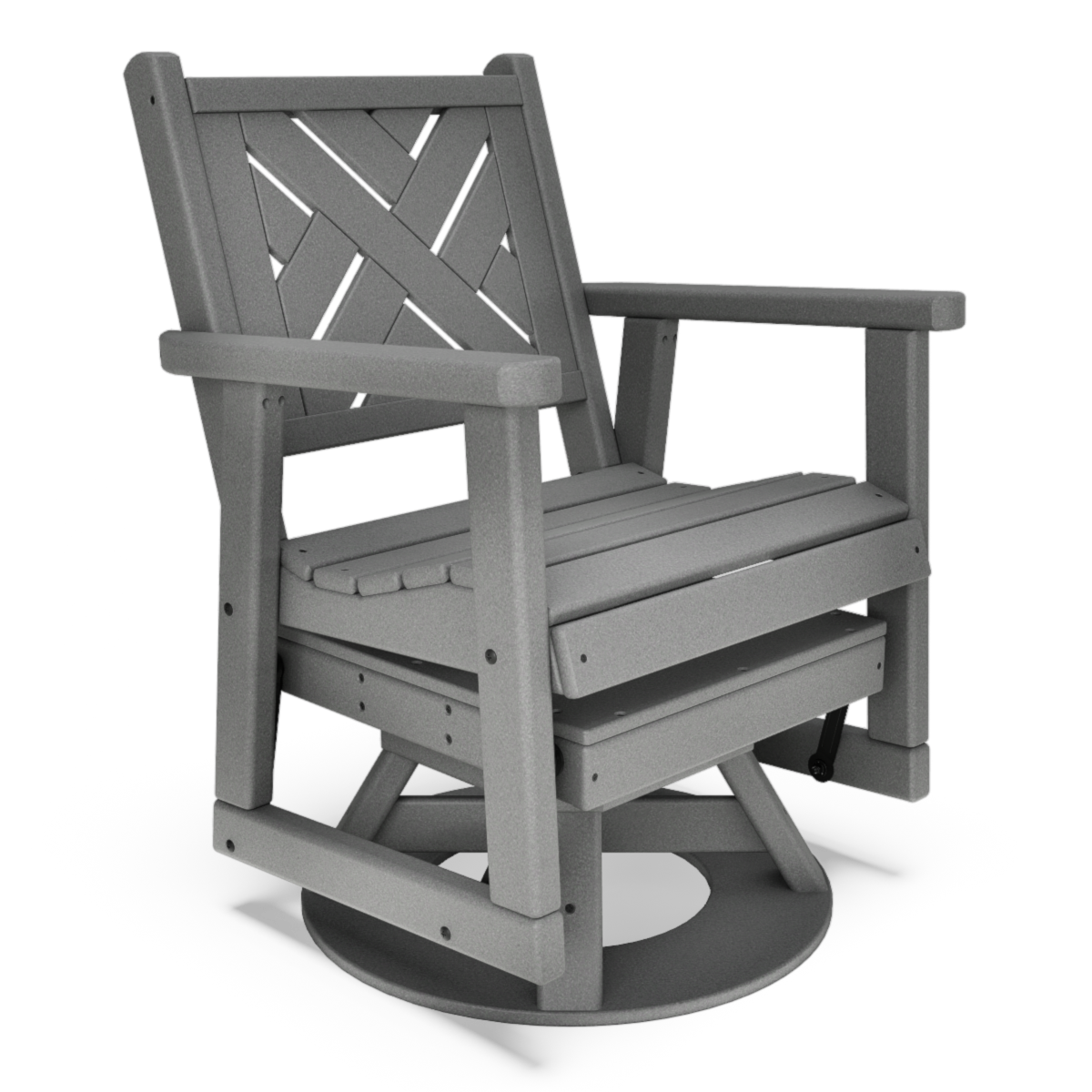 Chippendale Swivel-Glider Chair