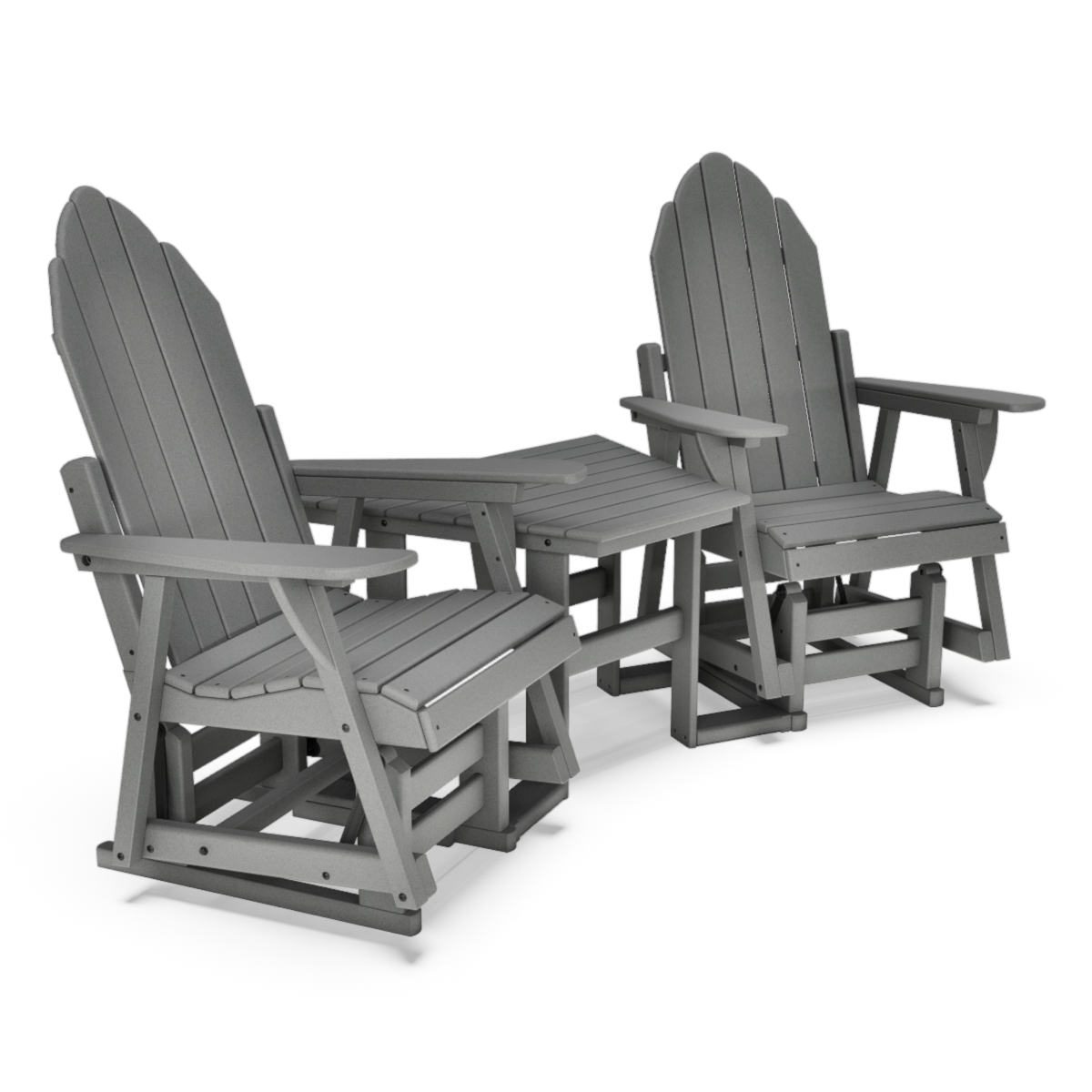 Adirondack King Glider Chair Tete-a-Tete