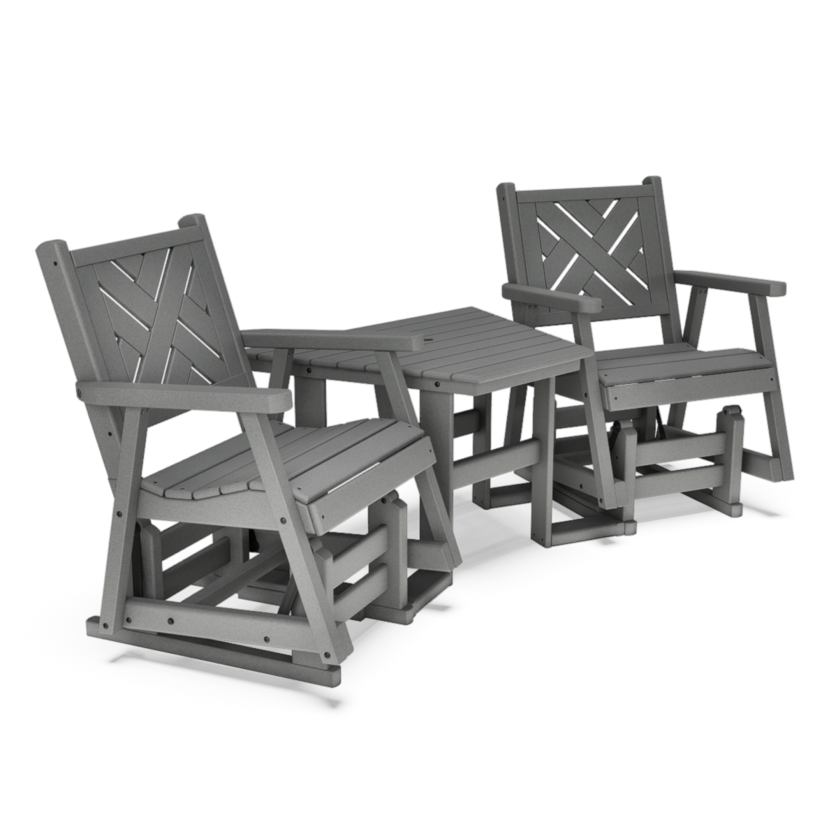 Chippendale Glider Chair Tete-a-tete