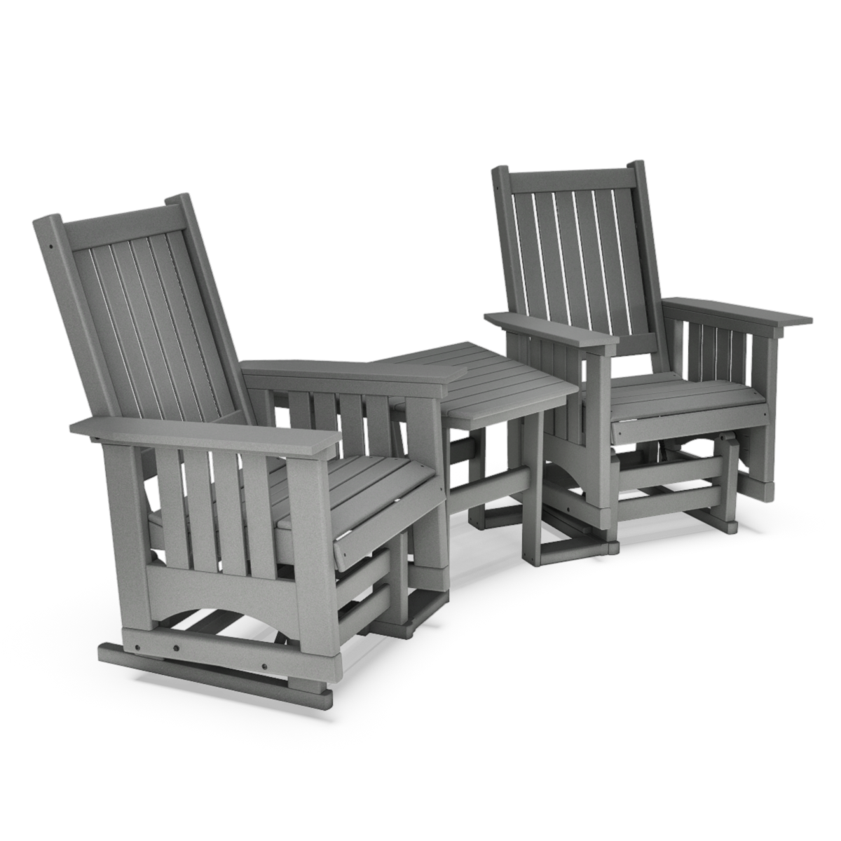 Mission King Glider Chair Tete-a-Tete