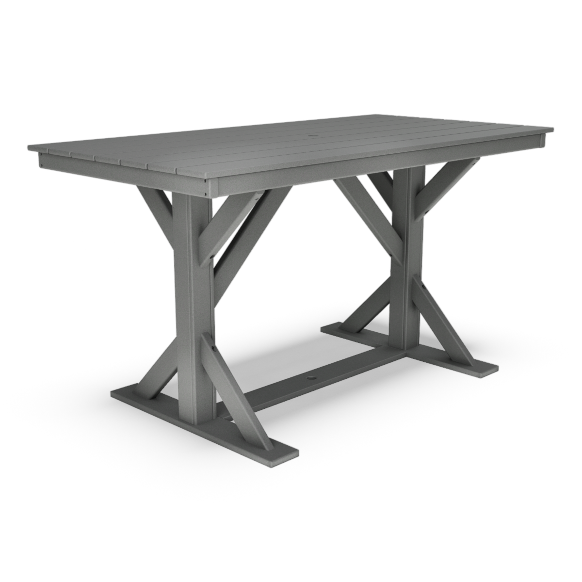 40" x 78" Rectangular Farmhouse Bar Table