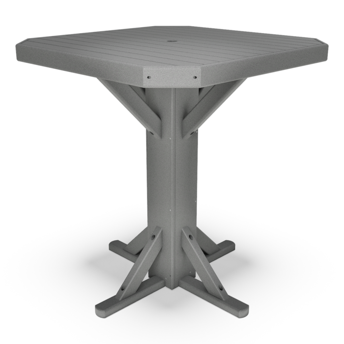 38" Square Framed Edge Bar Table