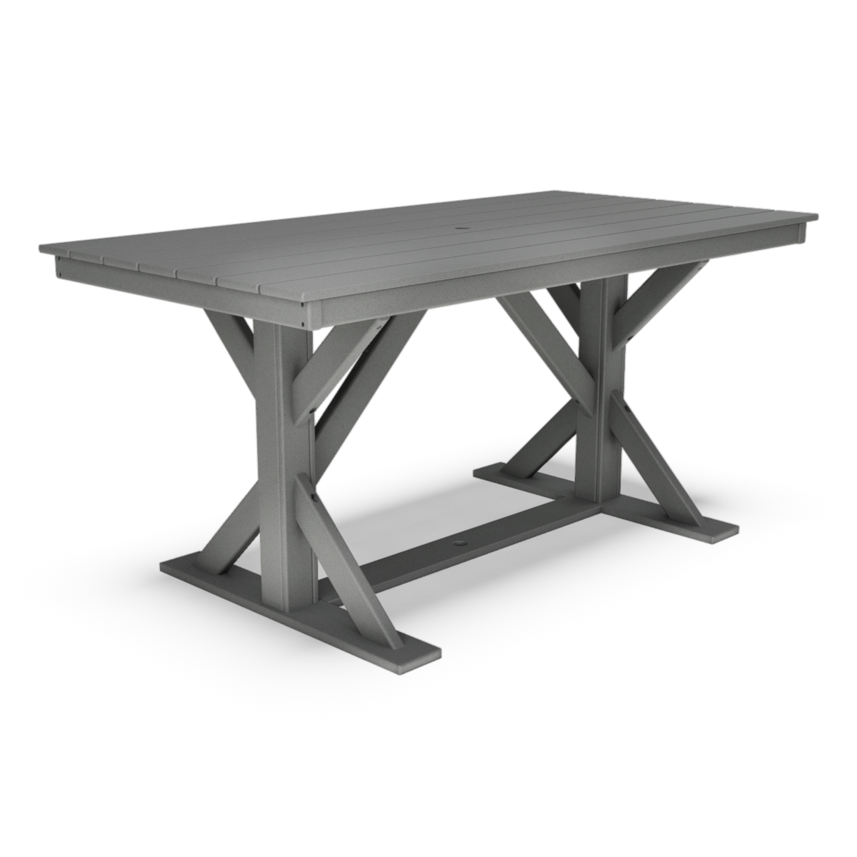 40" x 78" Rectangular Farmhouse Counter Table