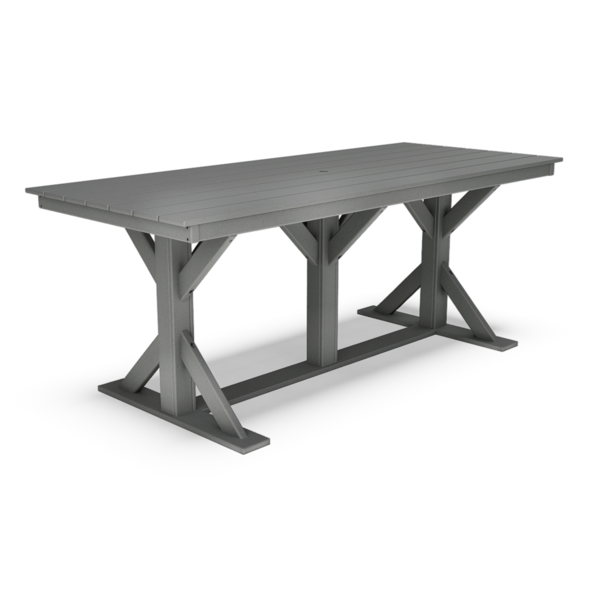 40" x 94" Rectangular Farmhouse Counter Table