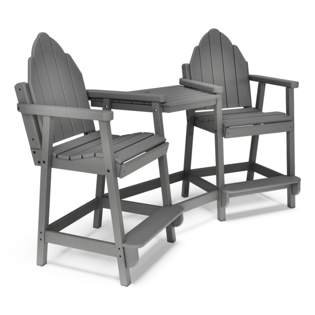 Adirondack Counter-Height Tete-a-Tete